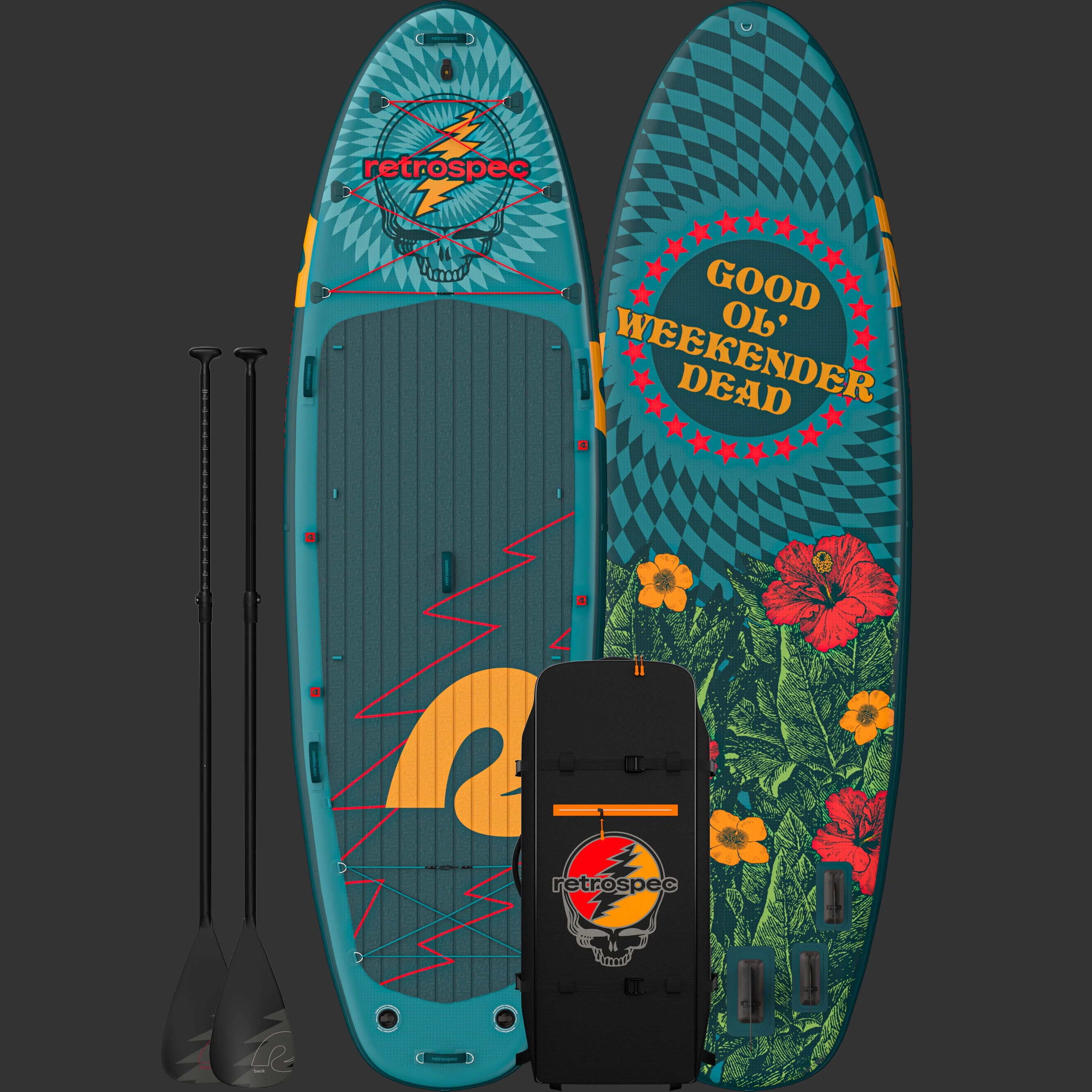 Weekender Crew Multi-Person Inflatable Stand Up Paddle Board 12’ - Image 8